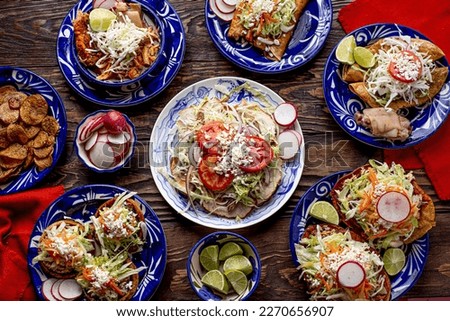 Similar – Image, Stock Photo Pozole typical mexican food