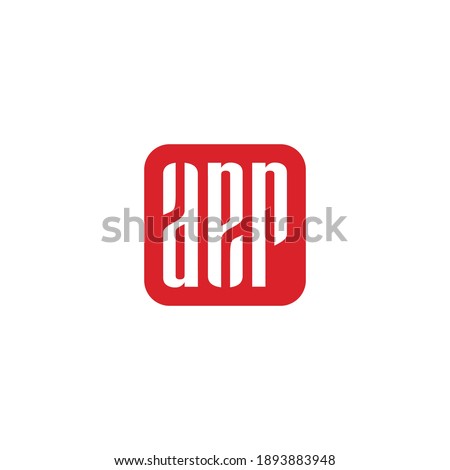 Cool and modern logo initials AEP design 2