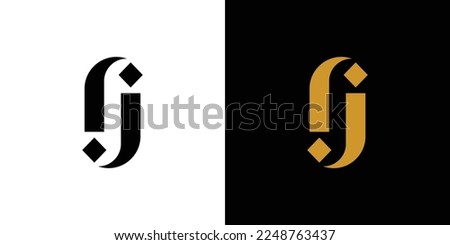 Professional and elegant JJ logo design