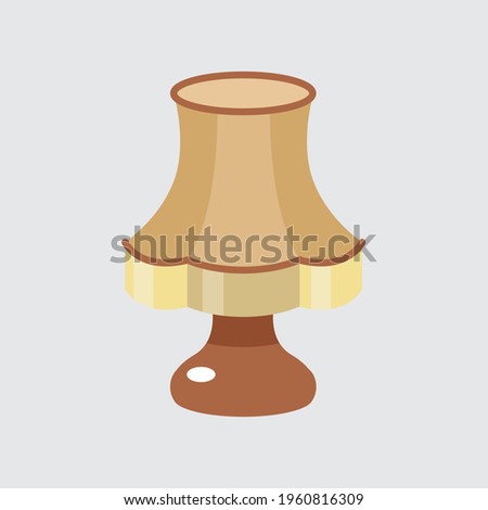 Lampshade Icon. Antique Concept, Cartoon of Sickle Vector Icon for Web Design Isolated on White Background - Vector