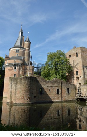 castle tower Wijk bij Duurstede Imagine de stoc © 