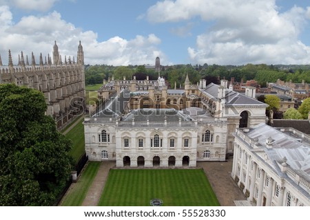 Cambridge University, England Stock Photo 55528330 : Shutterstock