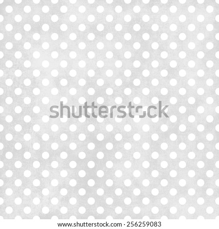 polka dot shabby on a light gray background