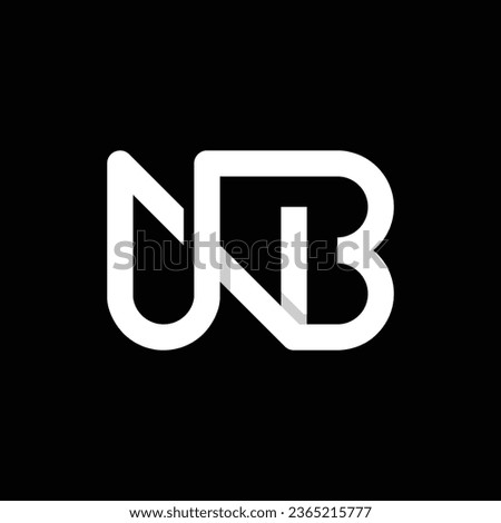 BN or NB logo and icon designs