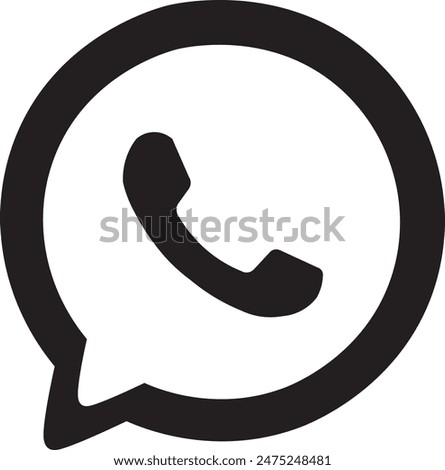 whatsapp vector for graphic design use