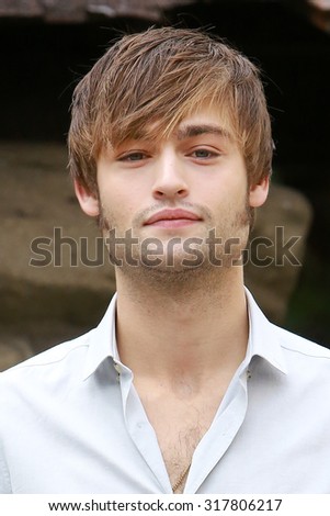 ROME, ITALY - 22 September 2014: The actor Douglas Booth: Photocall of the movie\