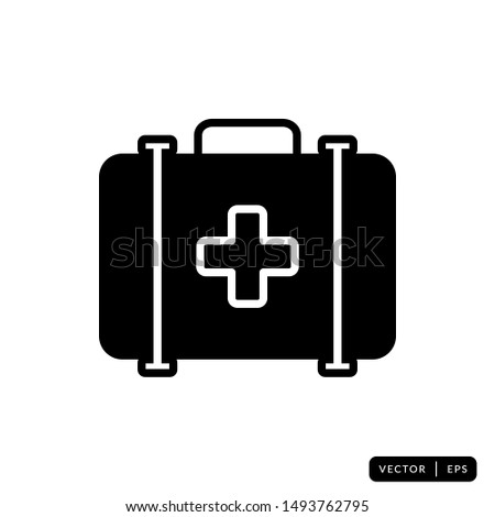 Medical Kit Icon Vector - Sign or Symbol