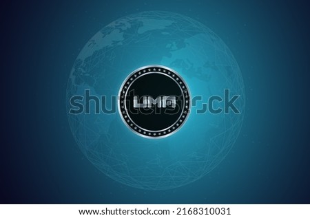 Images of uma virtual currency. 3d illustrations Foto stock © 