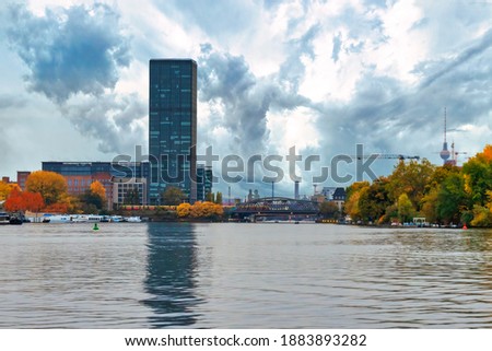 Similar – Image, Stock Photo Molecule Man with high-rise