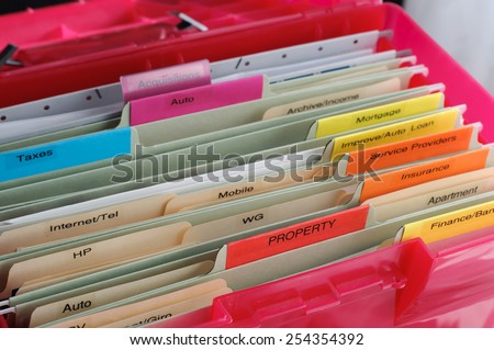 Household Documents Organization