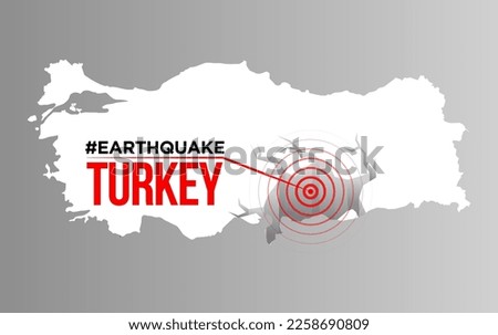 Turkey earthquake. Major earthquakes in eastern Turkey on February 6, 2023.