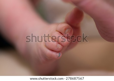 baby foot leg small human new  newborn life child finger