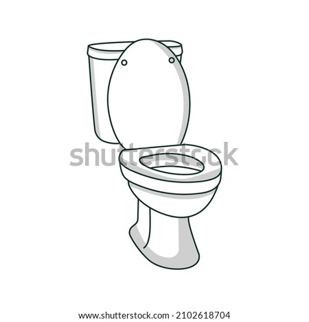 Cartoon Toilet Clipart | Free download on ClipArtMag