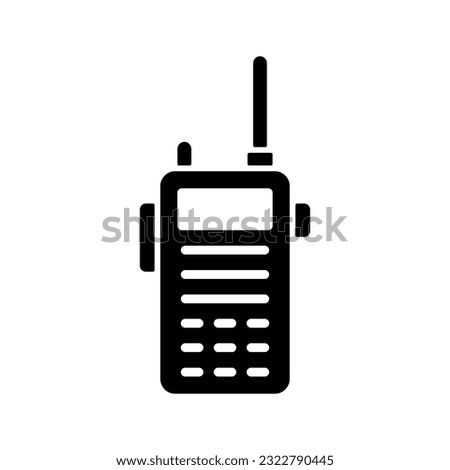 Walkie Talkie icon. sign for mobile concept and web design. vector illustration