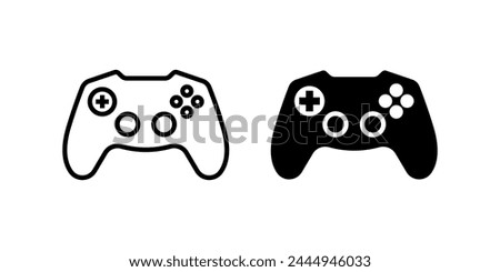 Gamepad icon. Game sign. for mobile concept and web design. vector illustration