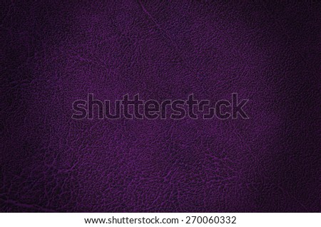 Closeup of purple leather texture