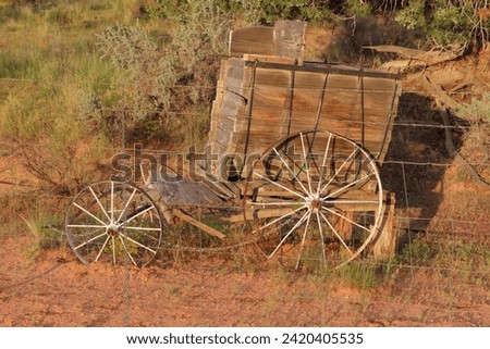 Similar – Foto Bild alter verlassener Wagon mit dem Wort Mafia aufgesprüht