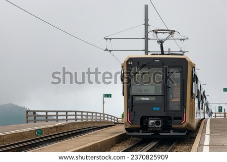 Similar – Image, Stock Photo View from Rigi Kulm Lake Lucerne and Pilatus