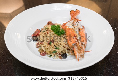 shrimp pasta
