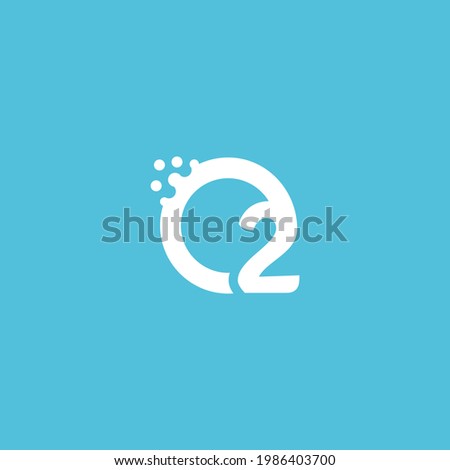 cool oxygen vector logo design