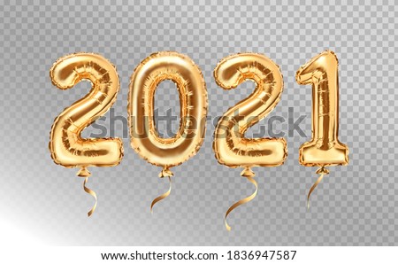 Similar – Image, Stock Photo Gold foil balloons numeral 2021 behind bars confined starting the year. coronavirus crisis concept.