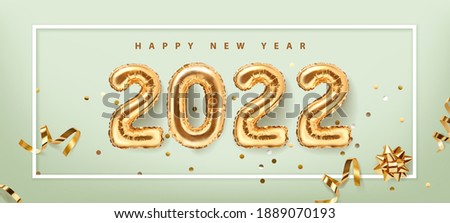 Similar – Image, Stock Photo Gold foil balloons numeral 2021 behind bars confined starting the year. coronavirus crisis concept.