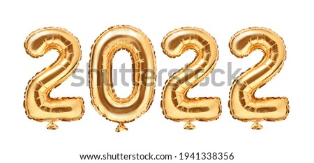 Similar – Image, Stock Photo Gold foil balloons numeral 2021 behind bars confined starting the year. coronavirus crisis concept.