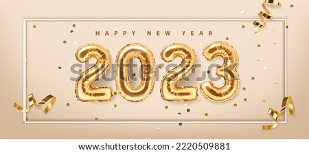 Image, Stock Photo Gold foil balloons numeral 2021 behind bars confined starting the year. coronavirus crisis concept.