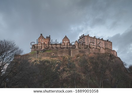 Similar – Foto Bild Alte mittelalterliche Stadt und Fluss