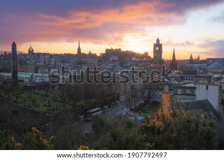 Similar – Foto Bild Alte mittelalterliche Stadt und Fluss