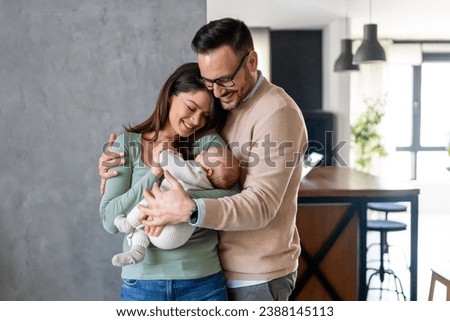 Similar – Foto Bild Porträt eines süßen kleinen Jack-Russell-Hundes zu Hause mit einem LOVE-Ballon daneben. Valentines-Konzept