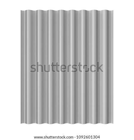 Similar – Image, Stock Photo Corrugated roof panels