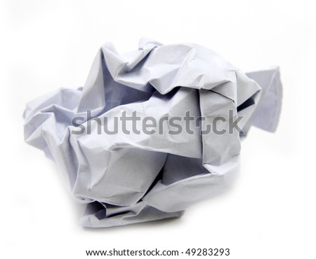 Smashed Paper Stock Photo 49283293 : Shutterstock