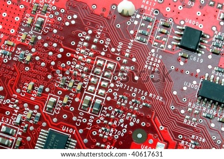 computer board and processor hardware electronic background