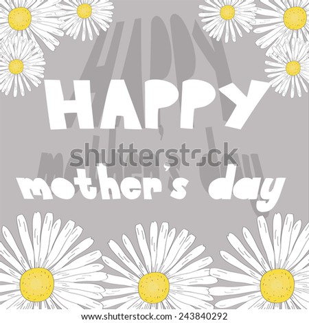 Happy Mother\'s Day floral greeting