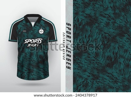 Background, sublimation pattern, outdoor sports, jersey, football, futsal, running, racing, exercise, halftone pattern, dark green black