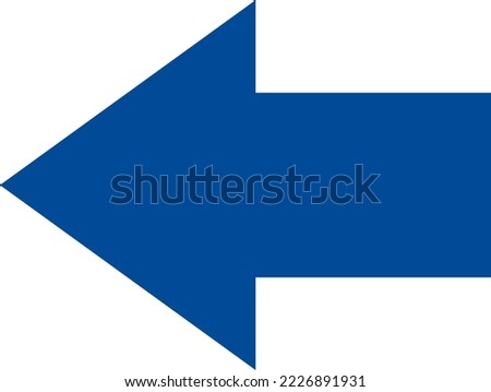 thick simple design material arrow