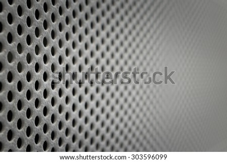 Grid iron white wall texture background natural color