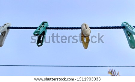 Similar – Foto Bild wäscheleine Mauer Wand