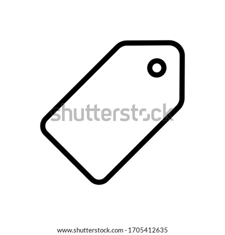 Price Tag icon vector illustration logo template for many purpose. Isolated on white background.