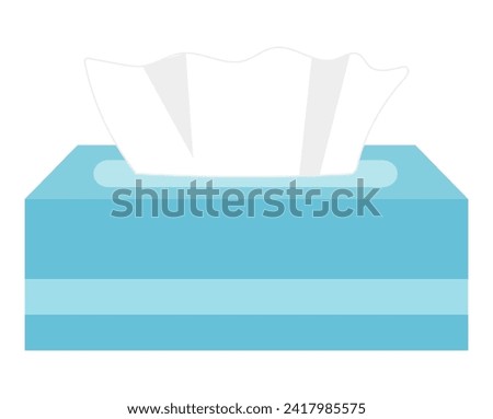 It is tissue paper box tissue illustration.