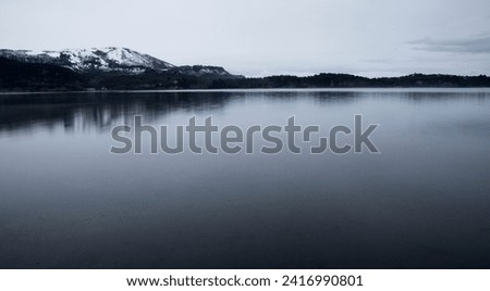 Foto Bild Alpenpanorama bei Nachtanbruch