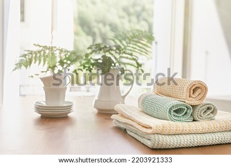 Similar – Image, Stock Photo Neat window view.