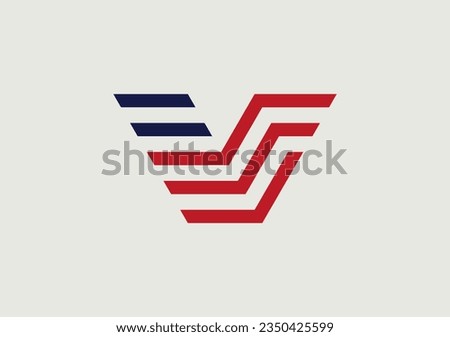 Logo design letter 'V' ingeniously intertwines a line circuit, evoking data transfer and technology with modern ingenuity