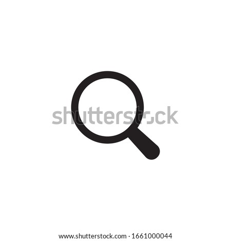 search zoom loupe icon vector
