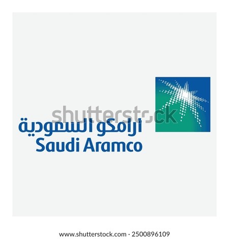 Professional and unique Saudi Aramco Logo design vector file free