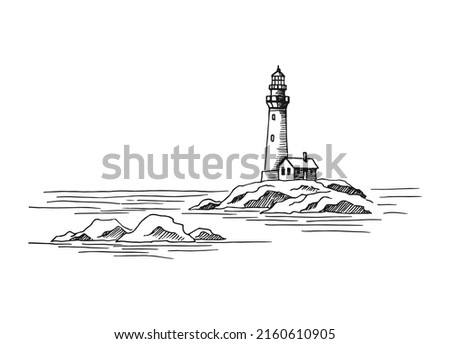 Similar – Image, Stock Photo old | Lighthouse of Neuwerk