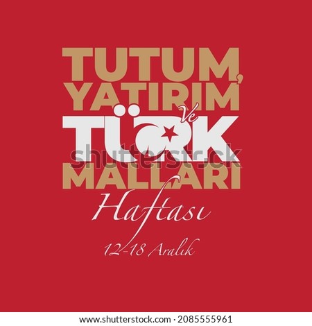 translation: happy attitude investment and turkish goods week
12-18 Aralık Tutum Yatırım ve Türk Malları Haftası