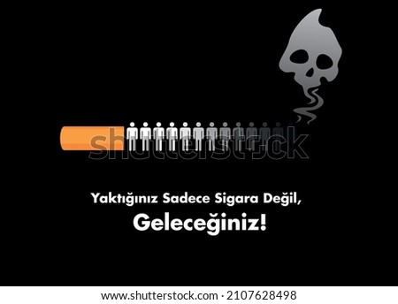 9 Şubat Dünya Sigarayı Bırakma Günü 
Transalation: 9 February World Quit Smoking Day. Stop smoking, World no tobacco day