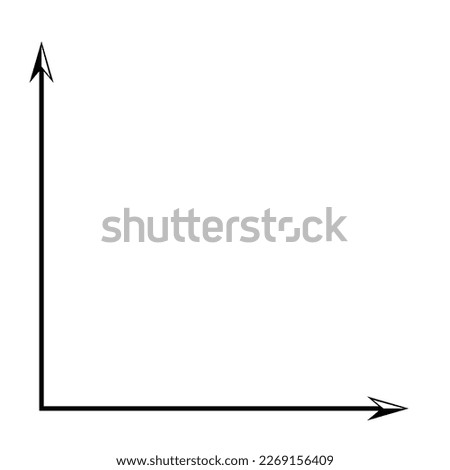 Line graph x-axis and y-axis black on white background